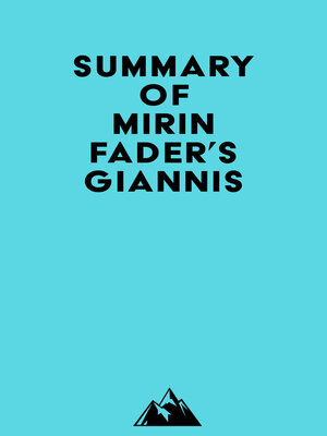 cover image of Summary of Mirin Fader's Giannis